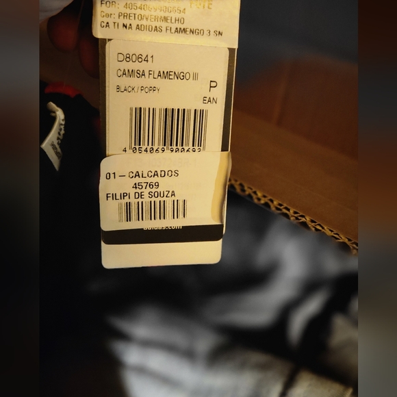 ADIDAS FLAMENGO SOCCER JERSEY - Picture 5 of 6